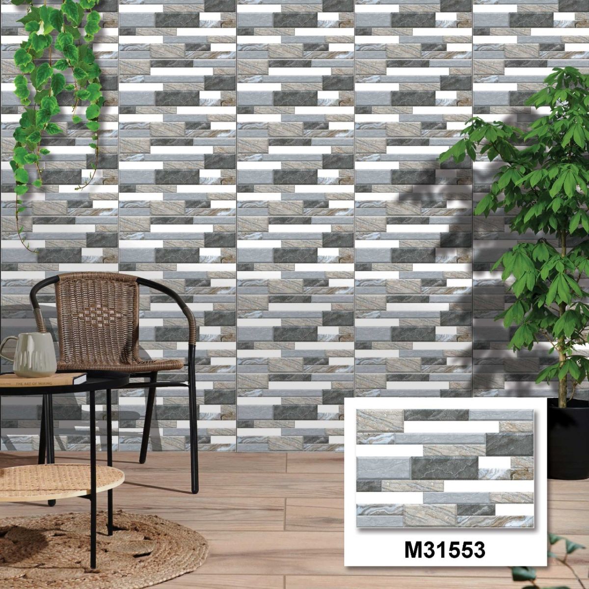 Gạch men KT 30x45 giá 95,000/H =0.945 m2